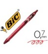 BOLIGRAFO BIC GELOCITY QUICK DRY RETRACTIL TINTA GEL ROJO PUNTA DE ...