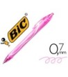 BOLIGRAFO BIC GELOCITY QUICK DRY RETRACTIL TINTA GEL ROSA PUNTA DE ...