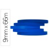 CINTA ADHESIVA Q-CONNECT 66M X 9MM AZUL PARA CERRAR BOLSAS