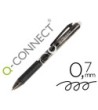 BOLIGRAFO Q-CONNECT RETRACTIL BORRABLE 0,7 MM COLOR NEGRO