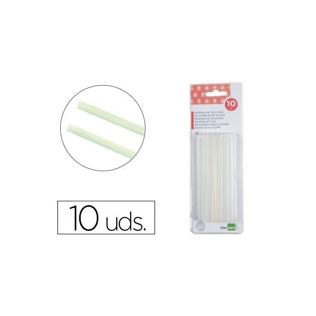 BARRAS TERMOFUSIBLE LIDERPAPEL DE 7 MM DE DIAMETRO X 100 MM DE ALTO...
