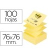 BLOC DE NOTAS ADHESIVAS QUITA Y PON POST-IT 76X76 MM Z-NOTES