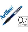 PORTAMINAS ARTLINE RETRACTIL SUJECION DE CAUCHO TRANSLUCIDO 0.7 MM ...