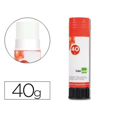 PEGAMENTO LIDERPAPEL EN BARRA 40 GR -UNIDAD