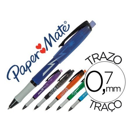 BOLIGRAFO REPLAY MAX FANTASIA COLORES SURTIDOS CON GOMA DE BORRAR