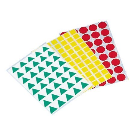 GOMETS FIGURAS GEOMETRICAS APLI 993-BOLSA CON 12 HOJAS