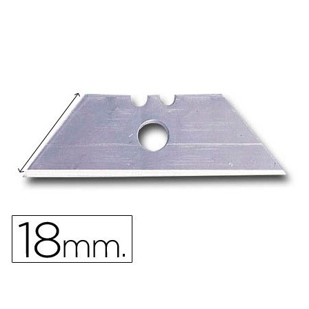 REPUESTO CUTER Q-CONNECT BLISTER DE 5 UNIDADES PARA CUTER KF10633