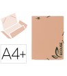 CARPETA LIDERPAPEL GOMAS DIN A4+ 3 SOLAPAS ECOUSE CARTULINA 400 G/M...