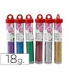 PURPURINA LIDERPAPEL FANTASIA COLORES METALICOS SURTIDOS BOTE DE 18 GR