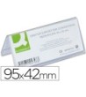 IDENTIFICADORES SOBREMESA Q-CONNECT METACRILATO TAMAÑO 95X42 MM REF...