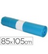 BOLSA BASURA INDUSTRIAL AZUL 85X105CM GALGA 110 ROLLO DE 10 UNIDADES