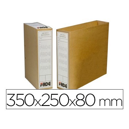 BOLSA ARCHIVO DEFINITIVO FADE FOLIO KRAFT BICOLOR