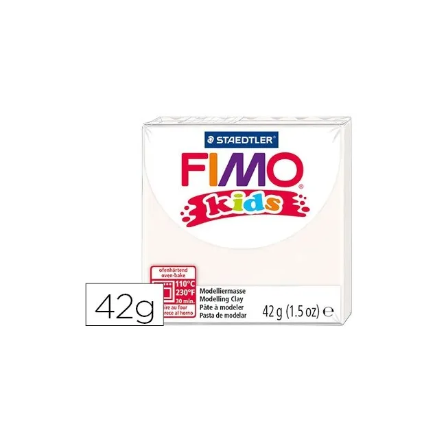 PASTA STAEDTLER FIMO KIDS 42 GR COLOR BLANCO
