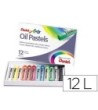 LAPICES PENTEL OIL PASTEL CAJA DE 12 COLORES SURTIDOS