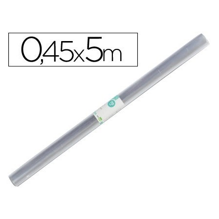 ROLLO PLASTICO FORRALIBROS 0,45X5 MT LIDERPAPEL