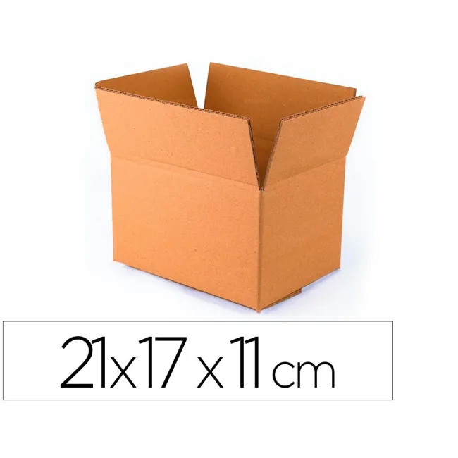 CAJA PARA EMBALAR Q-CONNECT FONDO AUTOMATICO MEDIDAS 210X170X110 MM...
