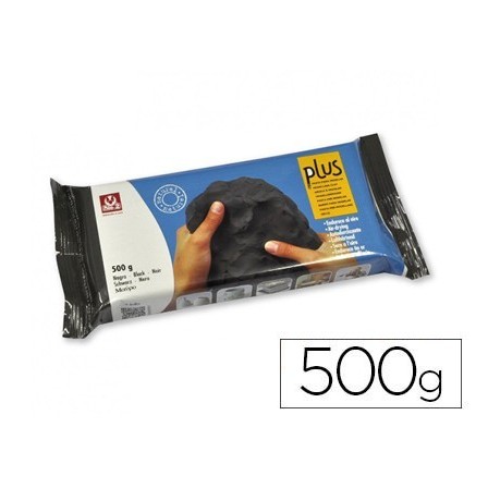 ARCILLA SIO-2 PLUS QUE ENDURECE AL AIRE NEGRO 500 GR