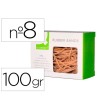GOMILLAS ELASTICAS Q-CONNECT 100 GR NUMERO 8 80 X 2 MM