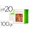 GOMILLAS ELASTICAS Q-CONNECT 100 GR NUMERO 20 200 X 2 MM