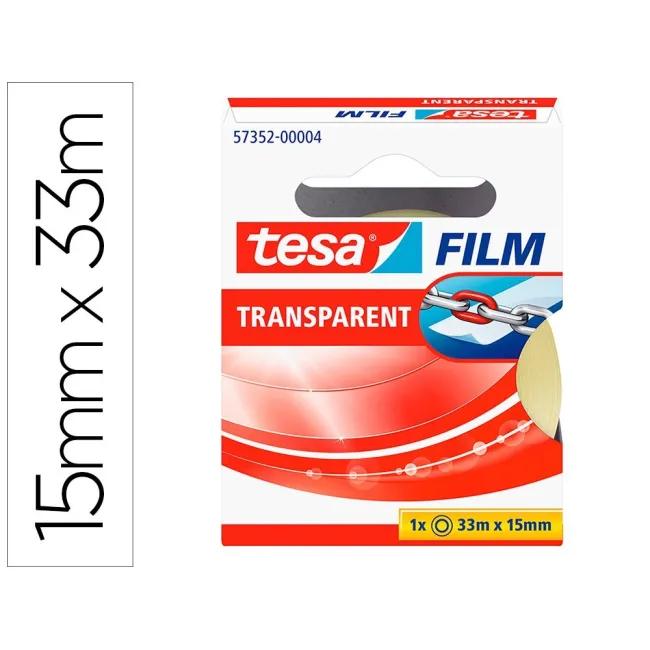CINTA ADHESIVA TESA PRACTIC 33 MT X 15 MM