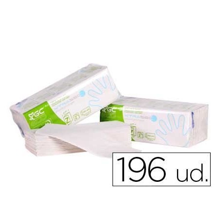 TOALLA DE PAPEL MANO ENGARZADA ECOLOGICA XTRASEC 20X23 CM 2 CAPAS P...