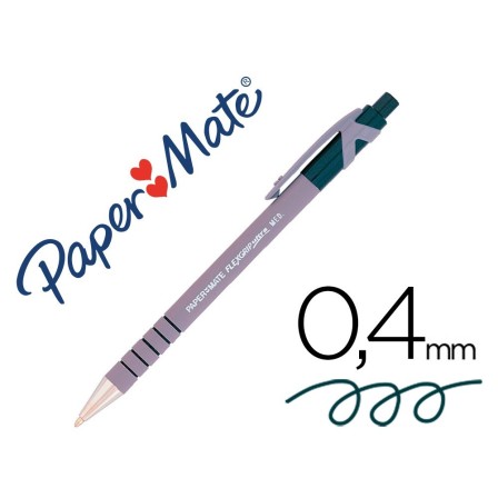 BOLIGRAFO FLEXGRIP PAPER MATE RETRACTIL NEGRO