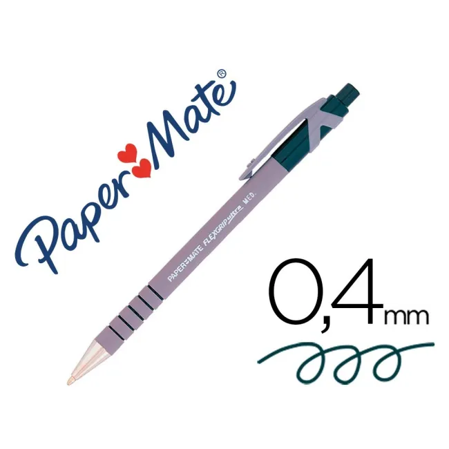 BOLIGRAFO FLEXGRIP PAPER MATE RETRACTIL NEGRO