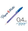 BOLIGRAFO FLEXGRIP PAPER MATE RETRACTIL AZUL