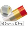 CINTA FANTASIA 10 MT X 50 MM PLATA