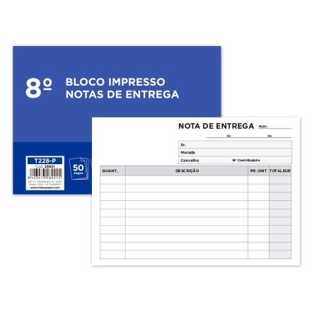 TALONARIO LIDERPAPEL ENTREGAS OCTAVO APAISADO 228 DUPLICADO -TEXTO ...