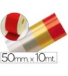CINTA FANTASIA 10 MT X 50 MM ROJO