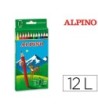 LAPICES DE COLORES ALPINO 654 C/ DE 12 COLORES LARGOS