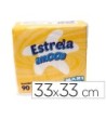 SERVILLETA CELULOSA AMOOS 33X33 CM 2 CAPAS PAQUETE DE 100 UNIDADES