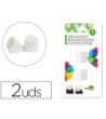 REPUESTO GOMA LIDERPAPEL TRIANGULAR CON SACAPUNTAS BLISTER DE 2 UNI...
