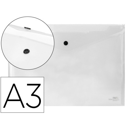 CARPETA LIDERPAPEL DOSSIER BROCHE 44244 POLIPROPILENO DIN A3 INCOLO...