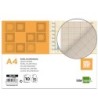 PAPEL DIBUJO LIDERPAPEL 210X297MM 80G/M2 MILIMETRADO PACK DE 10