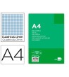 RECAMBIO LIDERPAPEL FOLIO 100 HOJAS 60G/M2MILIMETRADO SIN MARGEN 4 ...