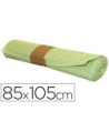 BOLSA BASURA INDUSTRIAL AMARILLA 85X105CM GALGA 110 ROLLO DE 10 UNI...