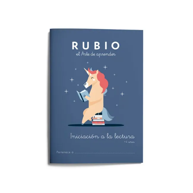 CUADERNO RUBIO INICIACION A LA LECTURA + 4 AÑOS
