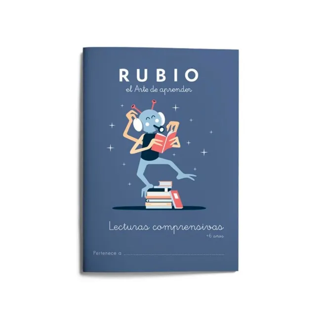 CUADERNO RUBIO LECTURAS COMPRENSIVAS + 6 AÑOS