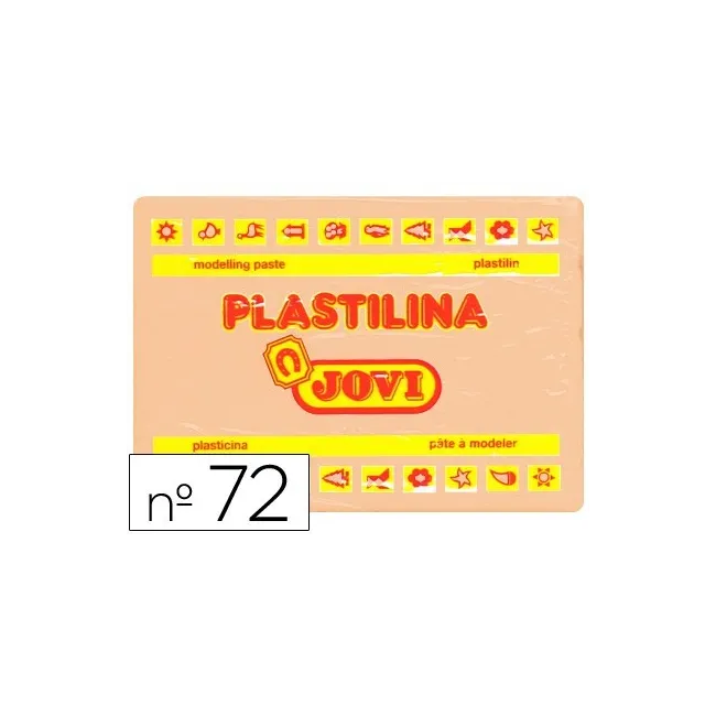 PLASTILINA JOVI 72 CARNE -UNIDAD -TAMAÑO GRANDE