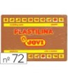 PLASTILINA JOVI 72 MARRON -UNIDAD -TAMAÑO GRANDE