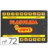 PLASTILINA JOVI 72 NEGRO -UNIDAD -TAMAÑO GRANDE