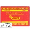 PLASTILINA JOVI 72 ROJO -UNIDAD -TAMAÑO GRANDE