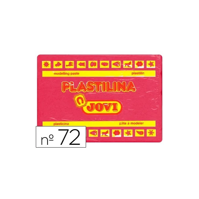 PLASTILINA JOVI 72 RUBI -UNIDAD -TAMAÑO GRANDE
