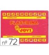 PLASTILINA JOVI 72 RUBI -UNIDAD -TAMAÑO GRANDE