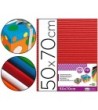 CARTON ONDULADO LIDERPAPEL 50 X 70CM 320G/M2 ROJO
