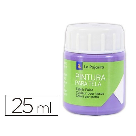 PINTURA PARA TELA LA PAJARITA LILA 25 ML