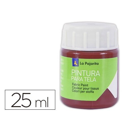PINTURA PARA TELA LA PAJARITA ROJO INGLES 25 ML