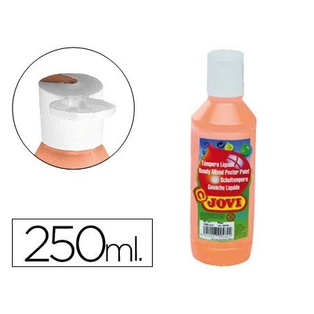 TEMPERA LIQUIDA JOVI ESCOLAR 250 ML COLOR CARNE